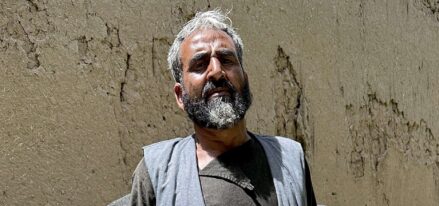 Jansher worries for his children in Afghanistan